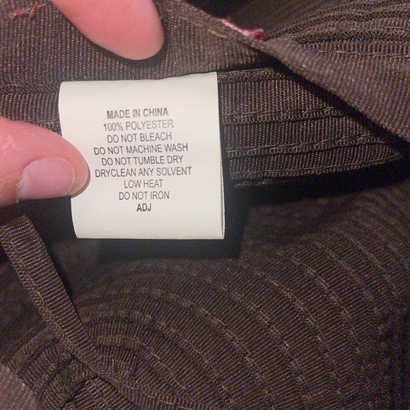 🍀 5/$25🍀 Ole America Brown Polyester Sun Hat - Picture 7 of 8